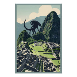 Cool Alien Xenomorph Perfect Poster