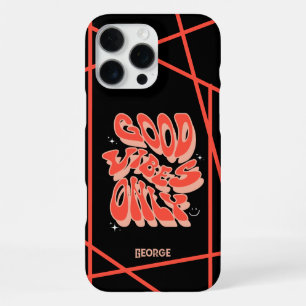 Cool Alleen goede vibes Aanpasbaar iPhone 16 Pro Max Hoesje