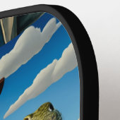 Cool Alligator Hiking Abstract Pickleball Paddle (Links Detail)