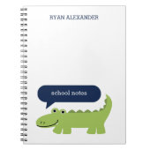 Cool Alligators, gepersonaliseerd Notitieboek (Voorkant)