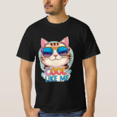 Cool als ik kat t-shirt (Voorkant)