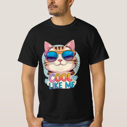 Cool als ik kat t-shirt (Voorkant)