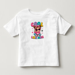 😎 Cool als mama hart zonnebril roze hoodie meisje Kinder Shirts
