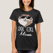 Cool als Mama Ragdoll Kat Mum Kerstmis T-shirt (Voorkant)