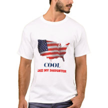 Cool als mijn dochter T-shirt