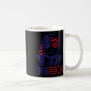 Cool America Trump Happy 4 juli Trump Amerikaans Koffiemok
