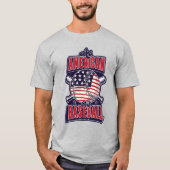 Cool American Baseball T-shirt (Voorkant)