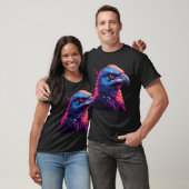 Cool American Bold Eagle beroemd gemaakt door Synt T-shirt (Unisex)