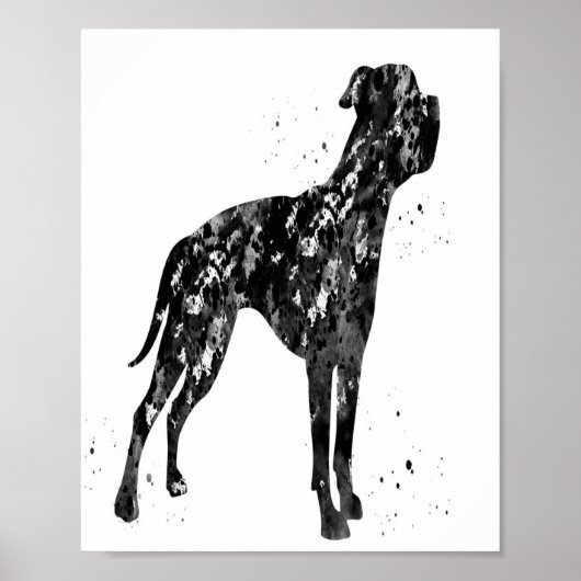Cool American bulldog Gift | Pitbull Lovers Gift Poster (Voorkant)