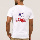 Cool American Dad in Large III T-shirt (Achterkant)
