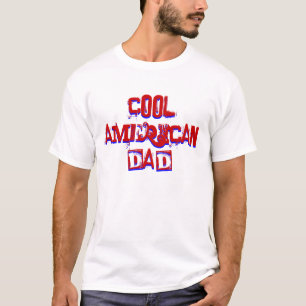 Cool American Dad niet beschikbaar T-shirt