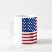 Cool American Flag Koffiemok (Voorkant links)