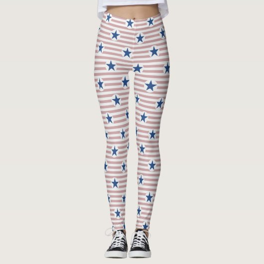 Cool American Flag Style-Leggings Leggings (Voorkant)