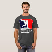 Cool American Parkour Apparel T-shirt (Voorkant volledig)