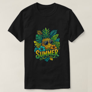Cool Ananas met Zonnebril - schattige zomer T-shirt