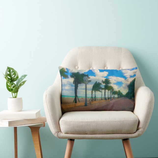 Cool and Breezy in Hollywood Beach Kussen (Stoel)
