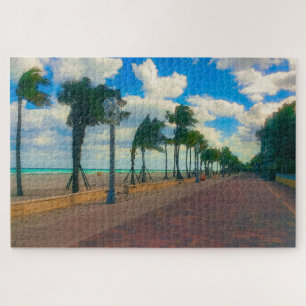 Cool and Breezy in Hollywood Beach Legpuzzel