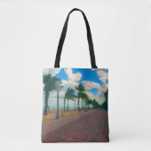 Cool and Breezy in Hollywood Beach Tote Bag (Voorkant)