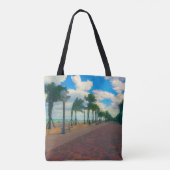 Cool and Breezy in Hollywood Beach Tote Bag (Achterkant)