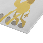 Cool and Cute Cartoon Camel Cutting Board Snijplank (Hoek)