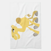 Cool and Cute Cartoon Camel Kitchen Towel Theedoek (Verticaal)