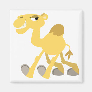 Cool and Cute Cartoon Camel Magnet