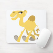 Cool and Cute Cartoon Camel Mousepad Muismat (Met muis)