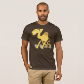 Cool and Cute Cartoon Camel T-Shirt (Voorkant volledig)