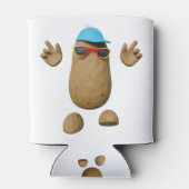 Cool And Cute Spud Potato Blikjeskoeler (Achterkant)