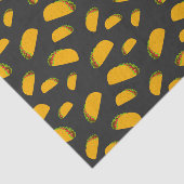 Cool and fun yummy taco pattern tissuepapier (Detail)