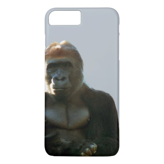Cool and Funny Gorilla Monkey Animal Phone Case (Achterkant)