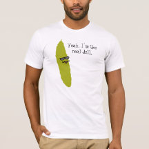 Cool and Funny Real Dill Hipster Pickle