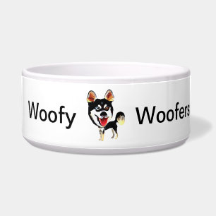 Cool and Funny Siberian Husky Dog Bowl Voerbakje