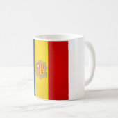 Cool Andorra Flag Coffee Mok (Voorkant rechts)