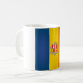 Cool Andorra Flag Coffee Mok (Voorkant links)