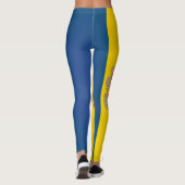 Cool Andorra Flag Mode Leggings (Achterkant)