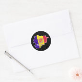 Cool Andorra Ronde Sticker (Envelop)