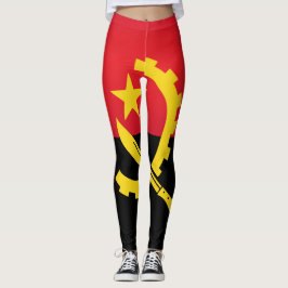 Cool Angola Flag Mode Leggings
