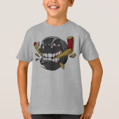 Cool Angry Hockey Jersey Shirt PERSONALIZED (Voorkant)