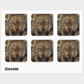 Cool Angry Leopard stickers (Vel)