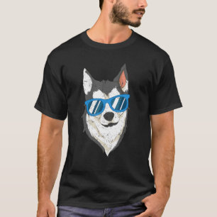 Cool Animal Dog Sunbril Eigenaar Siberian Hus T-shirt