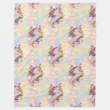 Cool Animal Pattern - Flower Power Eenhoorn 1