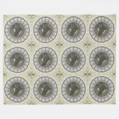 Cool Animal Pattern - Mandala Horse 1 Fleece Deken (Voorkant (Horizontaal))