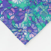 Cool Animal Pattern - Mandala Unicorn 1 Fleece Deken (Hoek)