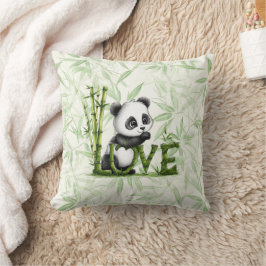 Cool Animal Pattern - Schattigee Panda 2 Kussen