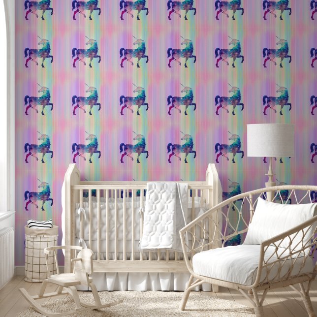 Cool Animal Pattern - Stands Alone Eenhoorn 2 Behang (Kinderen)