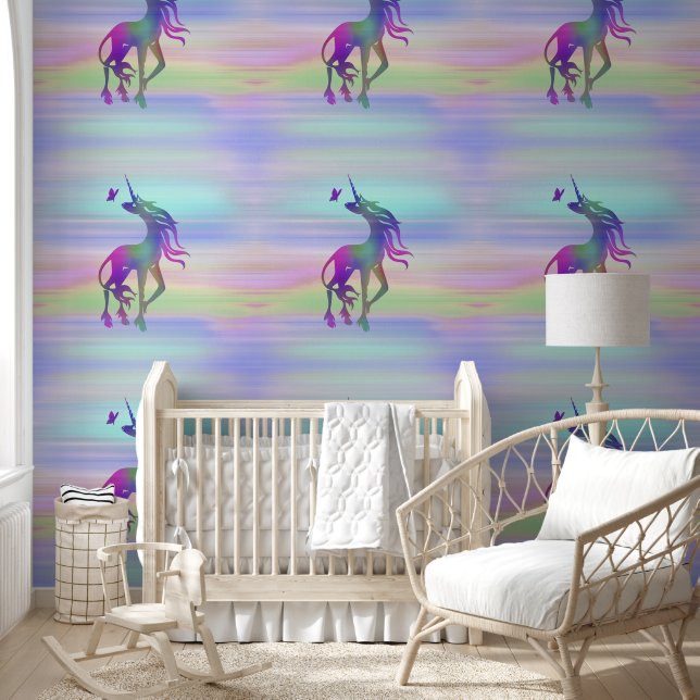 Cool Animal Pattern - Stands Alone Eenhoorn 3 Behang (Kinderen)