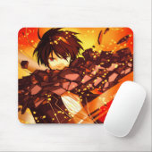 Cool Anime Boy Mousepad – Stylish Desk Pad for Ota Muismat (Met muis)
