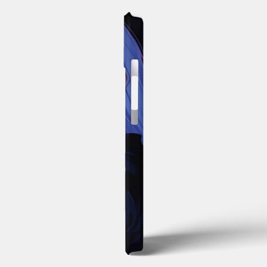 Cool Anime Meisje met Zilver Haar iPhone Case (Achterkant / Links)