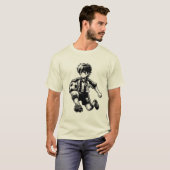 Cool Anime Soccer Player T-shirt (Voorkant volledig)